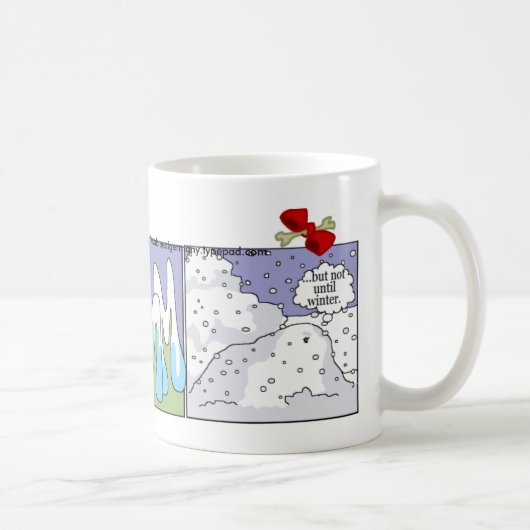 Tasse de teckel : Hiver (Droite)
