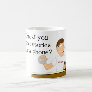 Tasse de téléphone de ruban adhésif