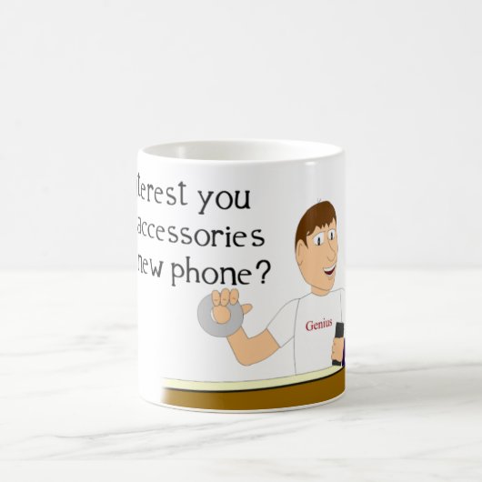 Tasse de téléphone de ruban adhésif (Centre)