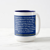 Tasse de tempête de neige de Bandana (Devant droit)