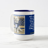 Tasse de tempête de neige de Bandana (Devant gauche)