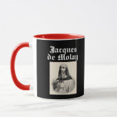 Tasse de Templar* Jacques de Molay de chevaliers (Gauche)