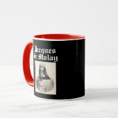 Tasse de Templar* Jacques de Molay de chevaliers (Devant gauche)