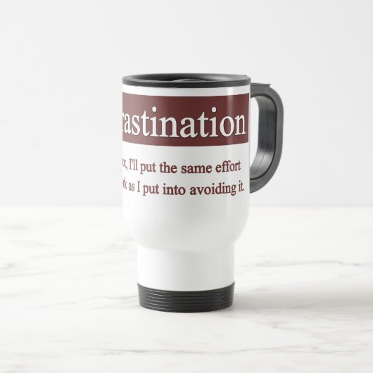 Tasse de temporisation (Devant droit)