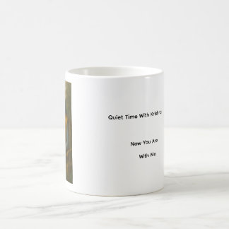 Tasse de temps calme avec Krishna