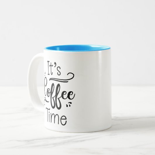 Tasse de temps de café (Devant gauche)