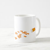 Tasse de temps de médecine (Devant droit)
