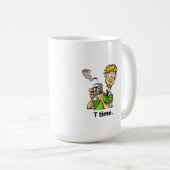 Tasse de temps de T (Devant droit)