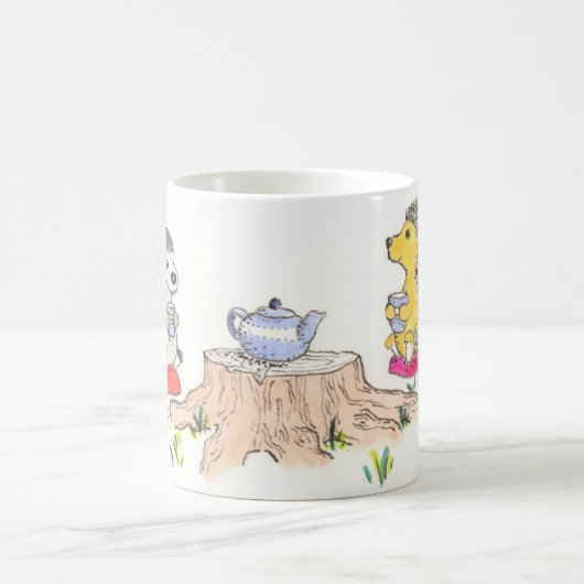 Tasse de temps de thé (Centre)