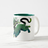 tasse de tentatiger colorée à l'intérieur (Devant droit)