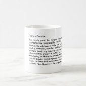 Tasse de termes de service (Centre)