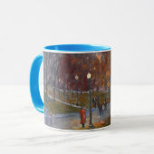 Tasse "de terrain communal de Boston" (Devant gauche)