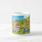 Tasse de terrain de jeu de Letterland | (Centre)