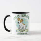 Tasse de terreur de Jack Russell (Gauche)