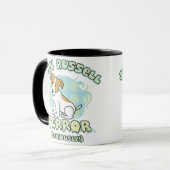 Tasse de terreur de Jack Russell (Devant gauche)