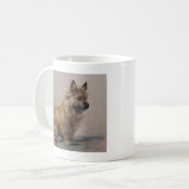 Tasse de Terrier de cairn (Devant gauche)