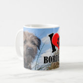 Tasse de Terrier de frontière (Devant gauche)
