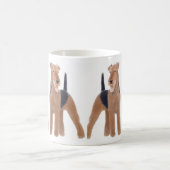 Tasse de terriers d'Airedale (Centre)