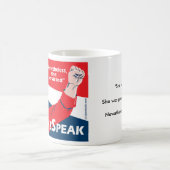 Tasse de terriers d'Elizabeth de #LetLizSpeak - (Centre)