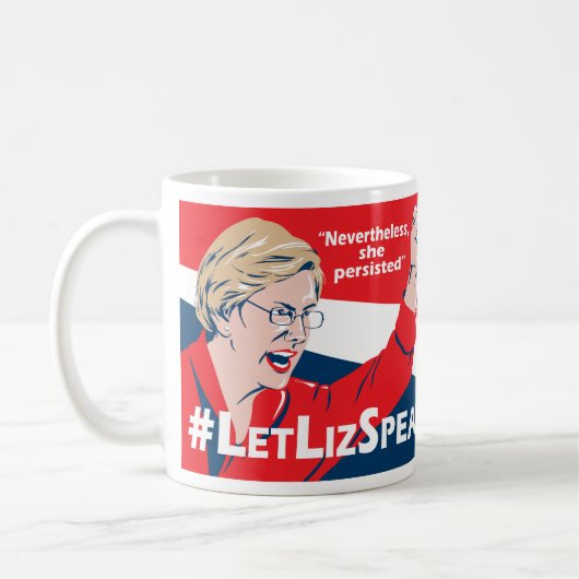 Tasse de terriers d'Elizabeth de #LetLizSpeak - (Gauche)