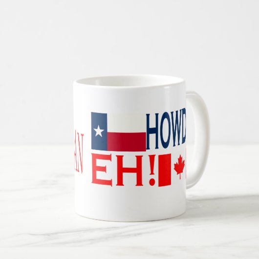 Tasse de Texanadian (Devant droit)