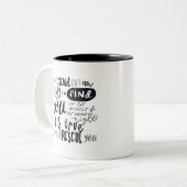 Tasse de textes de délivrance (Devant gauche)