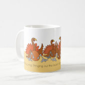 Tasse de Thanksgiving dinde (Devant gauche)