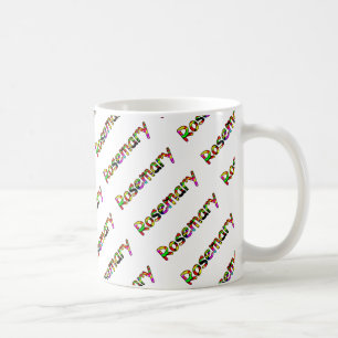 Tasse de thé à la romarin personnalisée