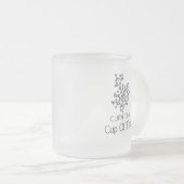 Tasse de thé Art esthétique Mug (Devant droit)