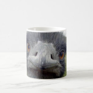 tasse de thé avec l'autruche