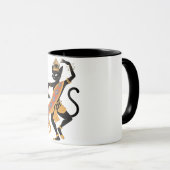 Tasse de thé café graphique Roi Chat Danseur (Devant droit)