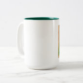 Tasse de thé de café de Namaste de yoga (Devant gauche)