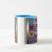 Tasse de thé de Coffe de coeurs de Valentine (Centre)