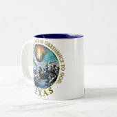 Tasse de thé de George Washington le Texas (Devant gauche)