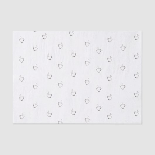 Tasse de thé - papier de soie de soie (Recto)