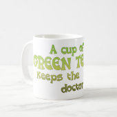 Tasse de thé vert - Idée de cadeau amusant pour am (Devant gauche)