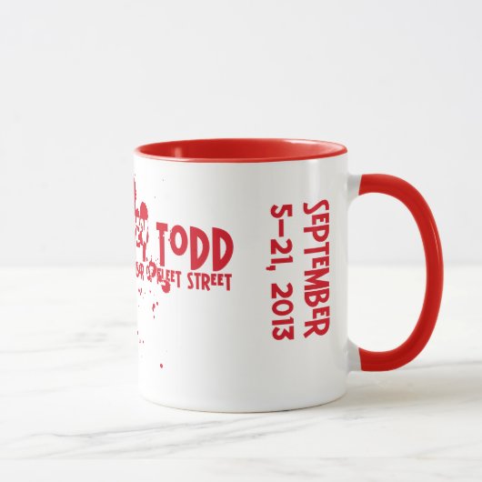 Tasse de Théâtre-SWEENEY de cercle (Droite)