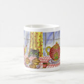 Tasse de théière de chat (Centre)