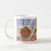 Tasse de théière de chat (Gauche)