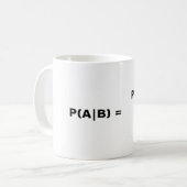 Tasse de théorème de Bayes (Devant gauche)