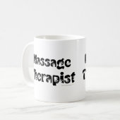 Tasse de thérapeute de massage (Devant gauche)