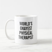 Tasse de Thérapeute Physique Cadeau Drôle de TP (Gauche)