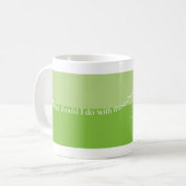 Tasse de Thinklings - pensées organiques (Devant gauche)