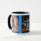 Tasse de thriller de crime de surface intérieure (Devant gauche)