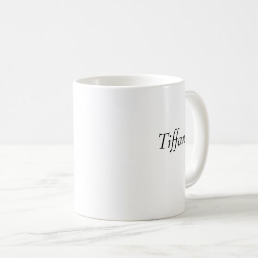 Tasse de Tiffany (Devant droit)
