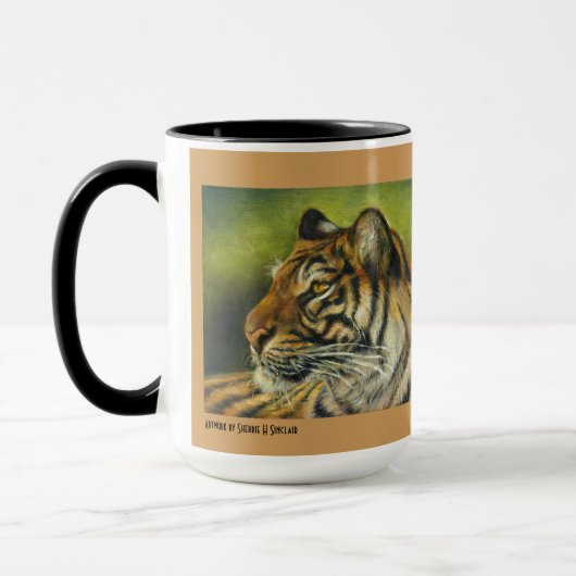 tasse de tigre de 15 onces (Gauche)