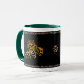 Tasse de tigre d'or (Devant gauche)