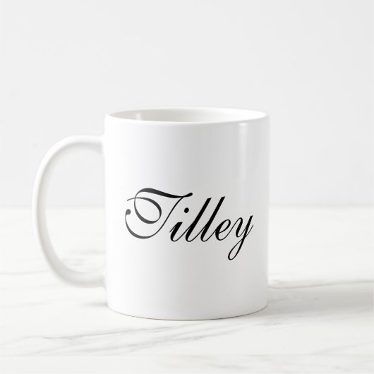 Tasse de Tilley (Gauche)