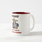 Tasse de Tio Sammy de Mexicain (Devant droit)
