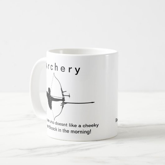 Tasse de tir à l'arc (Devant gauche)